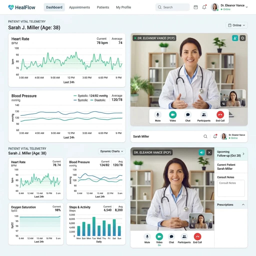 Nexus Health website preview
