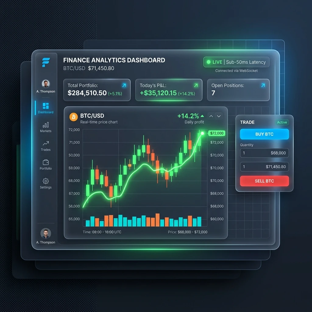 Fintech Core Platform Case Study Thumbnail - Warsi WebWorks